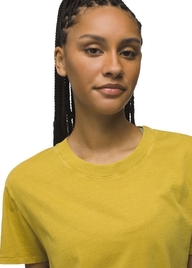 Everyday SS Tee - Womens - golden leaf 1
