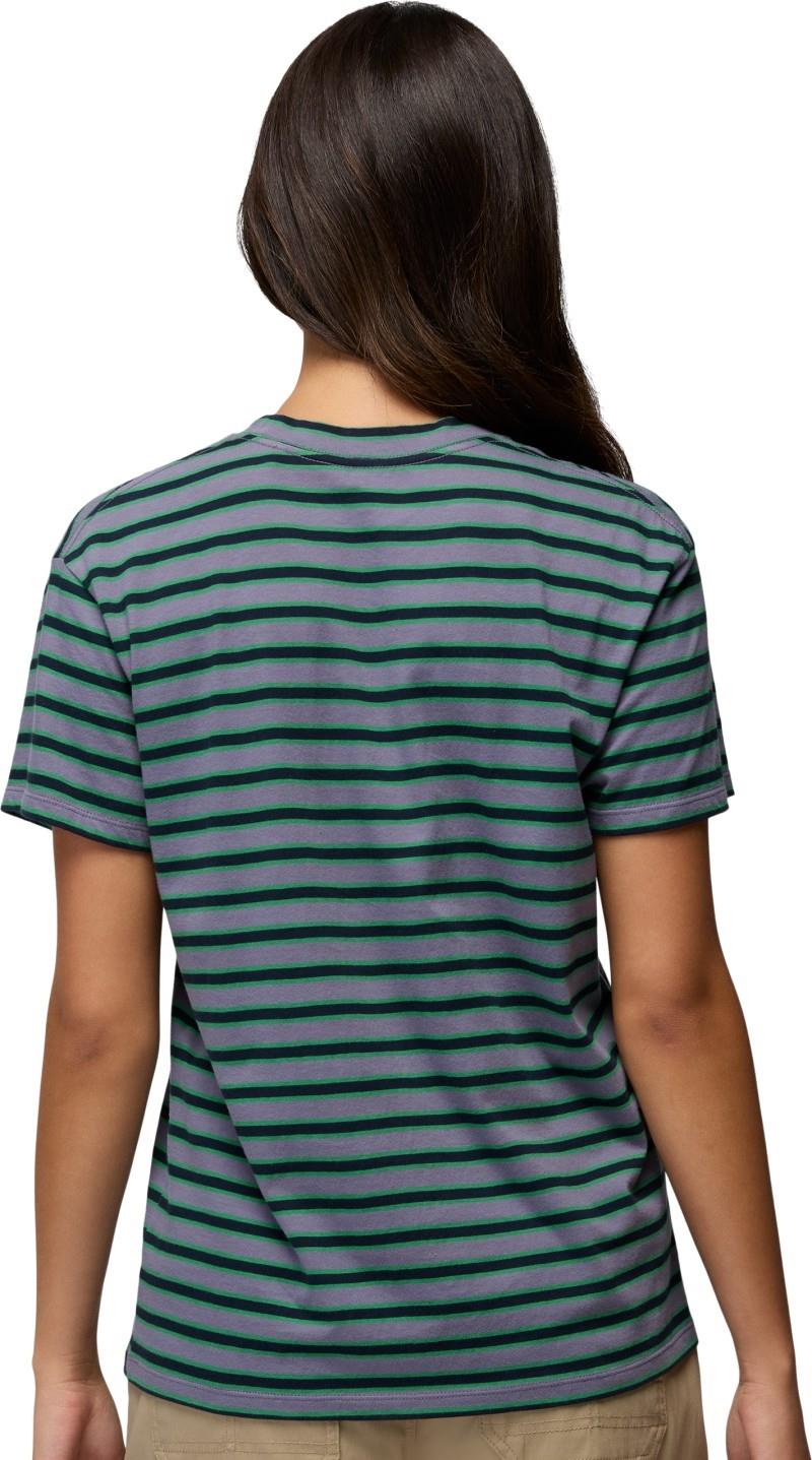 Everyday SS Tee - Womens - taro stripe 1