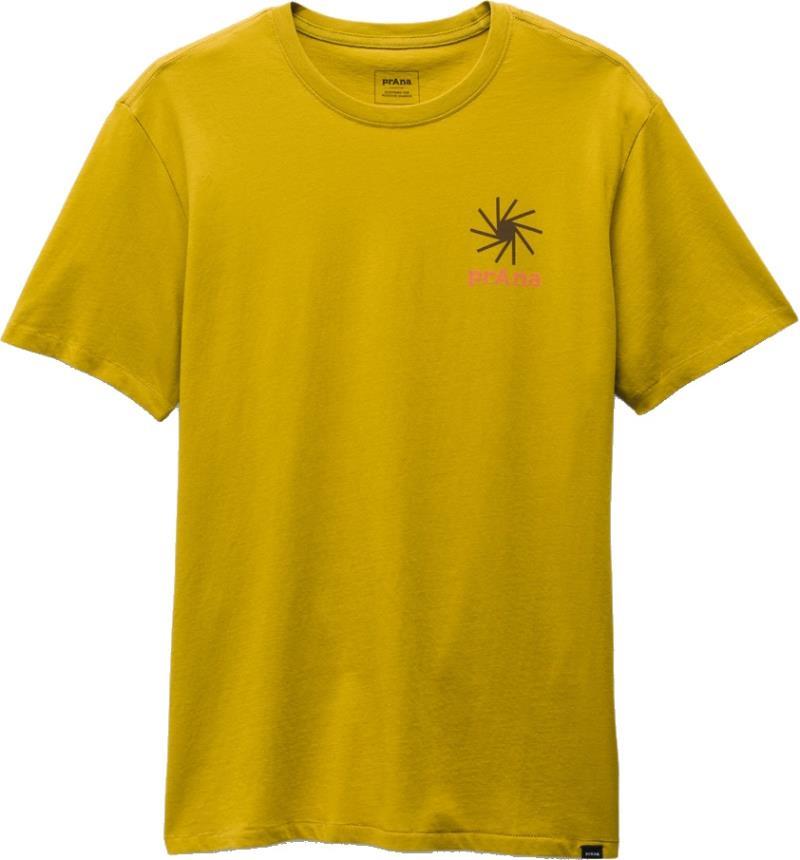 Everyday Slogan SS Tee - Mens - Golden Leaf 1