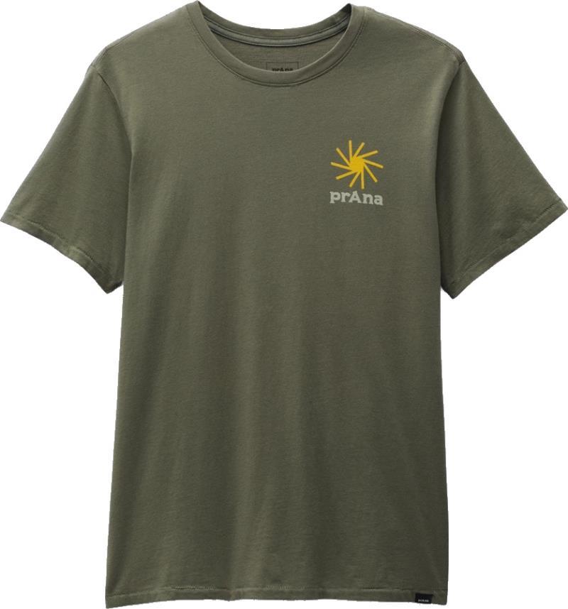 Everyday Slogan SS Tee - Mens - Rye Green 1