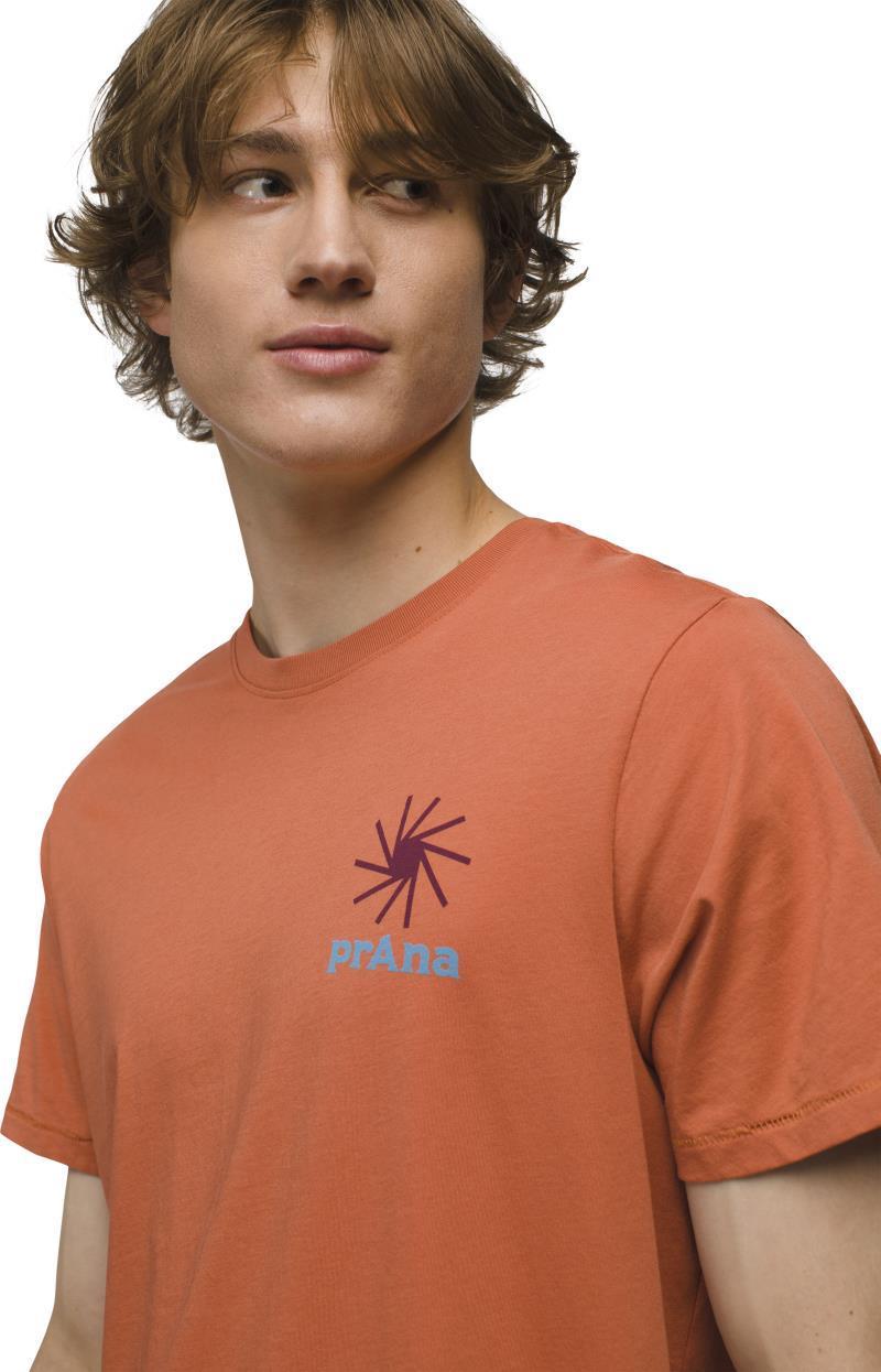 Everyday Slogan SS Tee - Mens - Terracotta 4