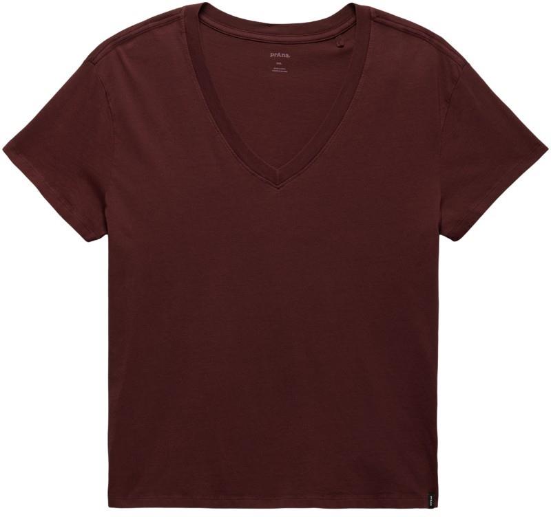 Everyday V-Neck Tee - Womens - cacao 1