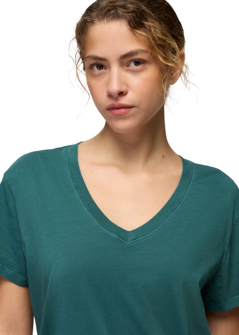 Everyday V-Neck Tee - Womens - coast 1
