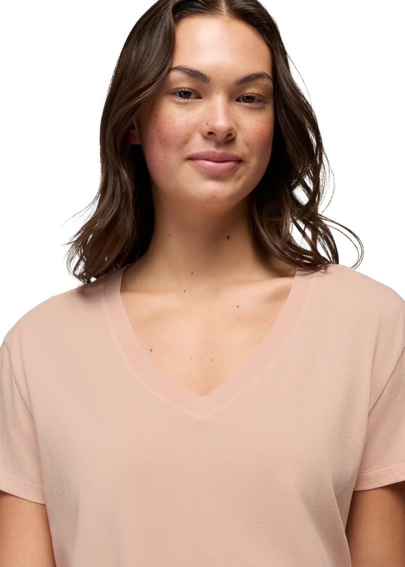 Everyday V-Neck Tee - Womens - dawn 1