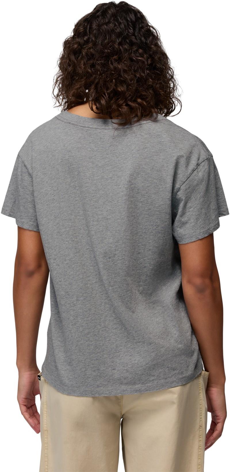 Everyday V-Neck Tee - Womens - medium heather grey 1