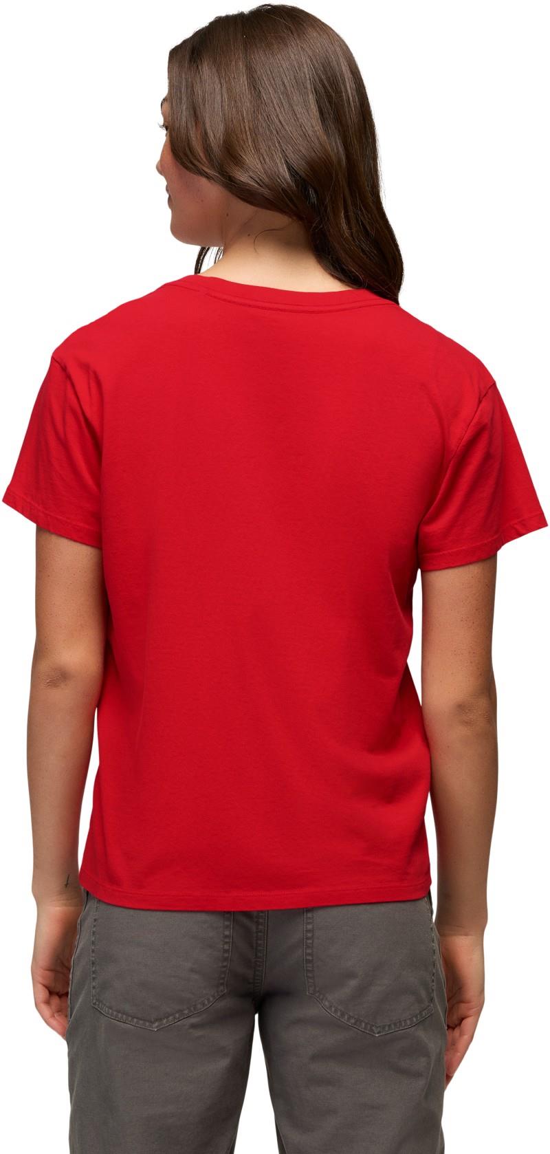 Everyday V-Neck Tee - Womens - pikes red 1