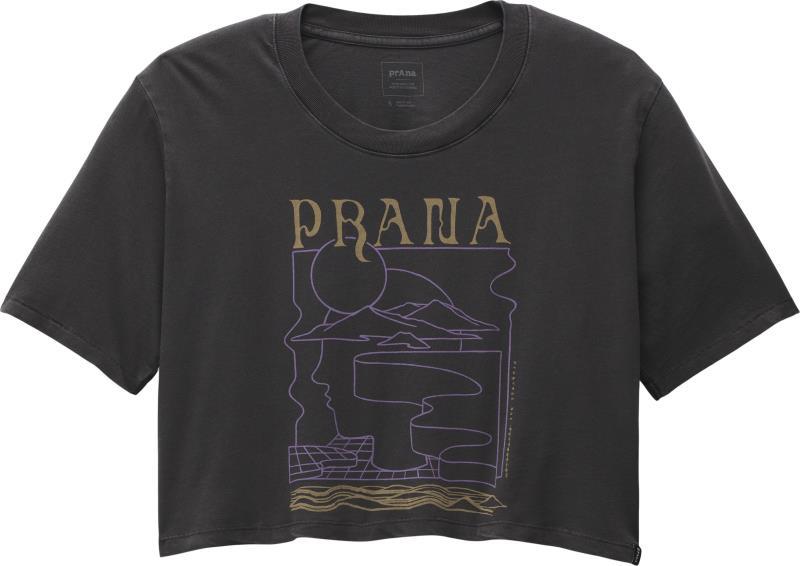 Everyday VW Graphic Crop tee - Womens - Charcoal Mindscape 1