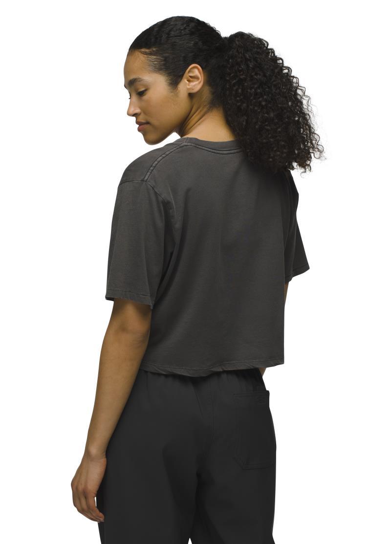 Everyday VW Graphic Crop tee - Womens - Charcoal Mindscape 3