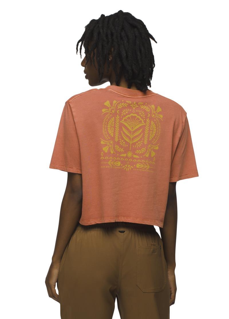 Everyday VW Graphic Crop tee - Womens - Terracotta Festival 3