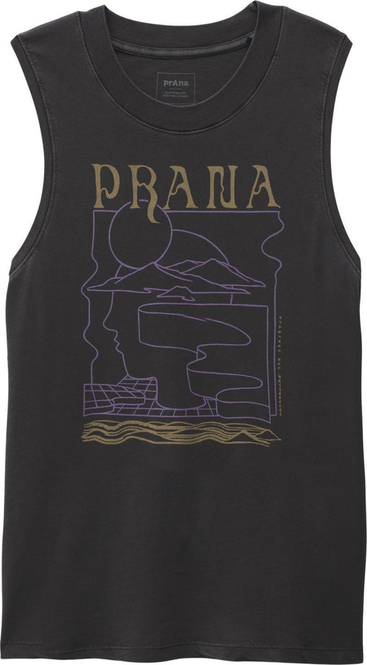 Everyday VW Graphic Tank - Womens - Charcoal Mindscape 1
