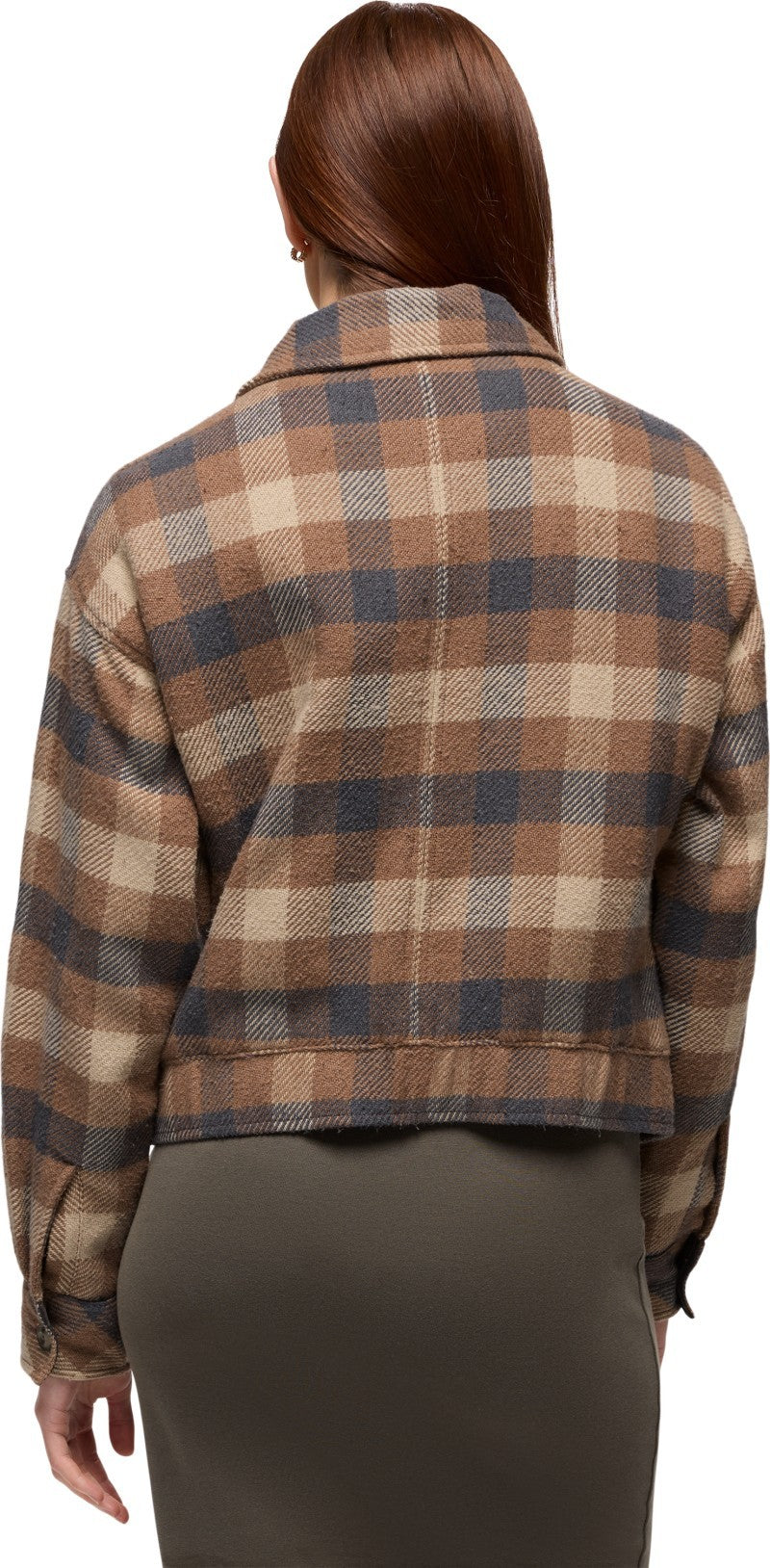 Excursions Flannel Jacket - Womens - shroom 1