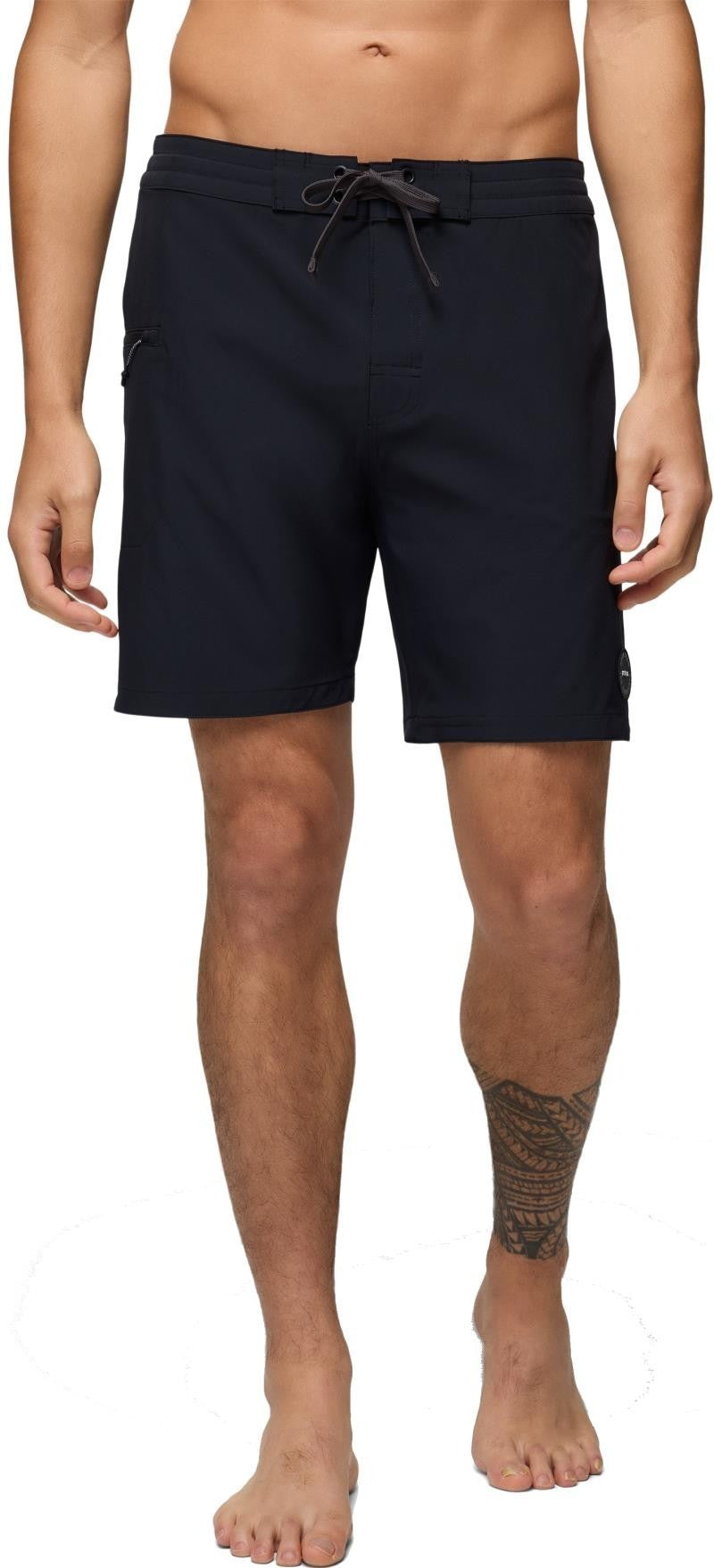 Fenton BoardShorts, 7" Inseam - Mens - black 1
