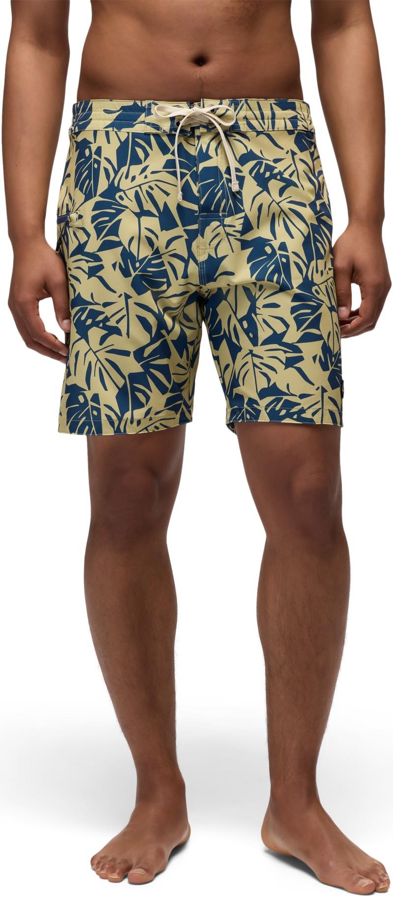 Fenton BoardShorts, 7" Inseam - Mens - jackfruit monstera 1