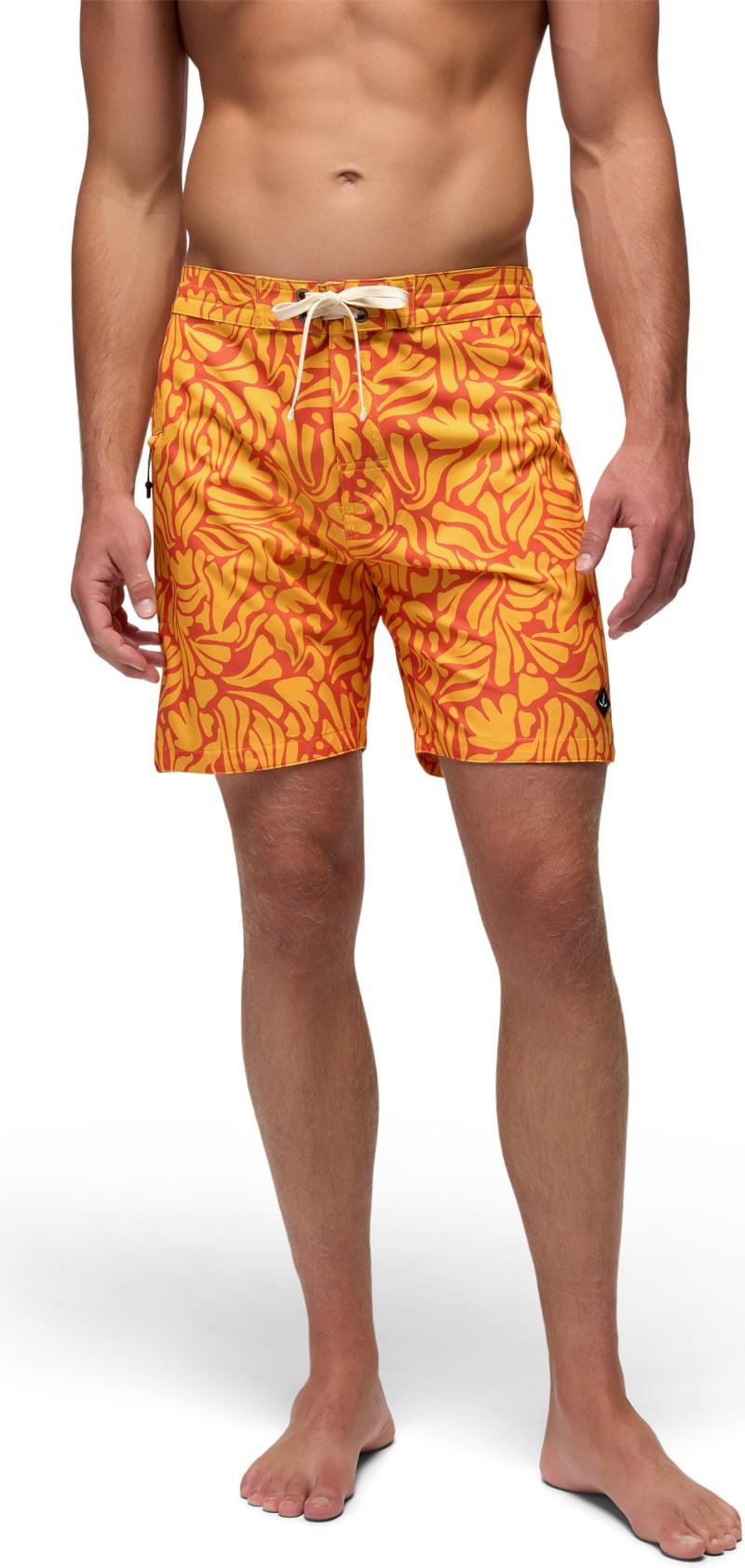 Fenton BoardShorts, 7" Inseam - Mens - mango seaweed 1