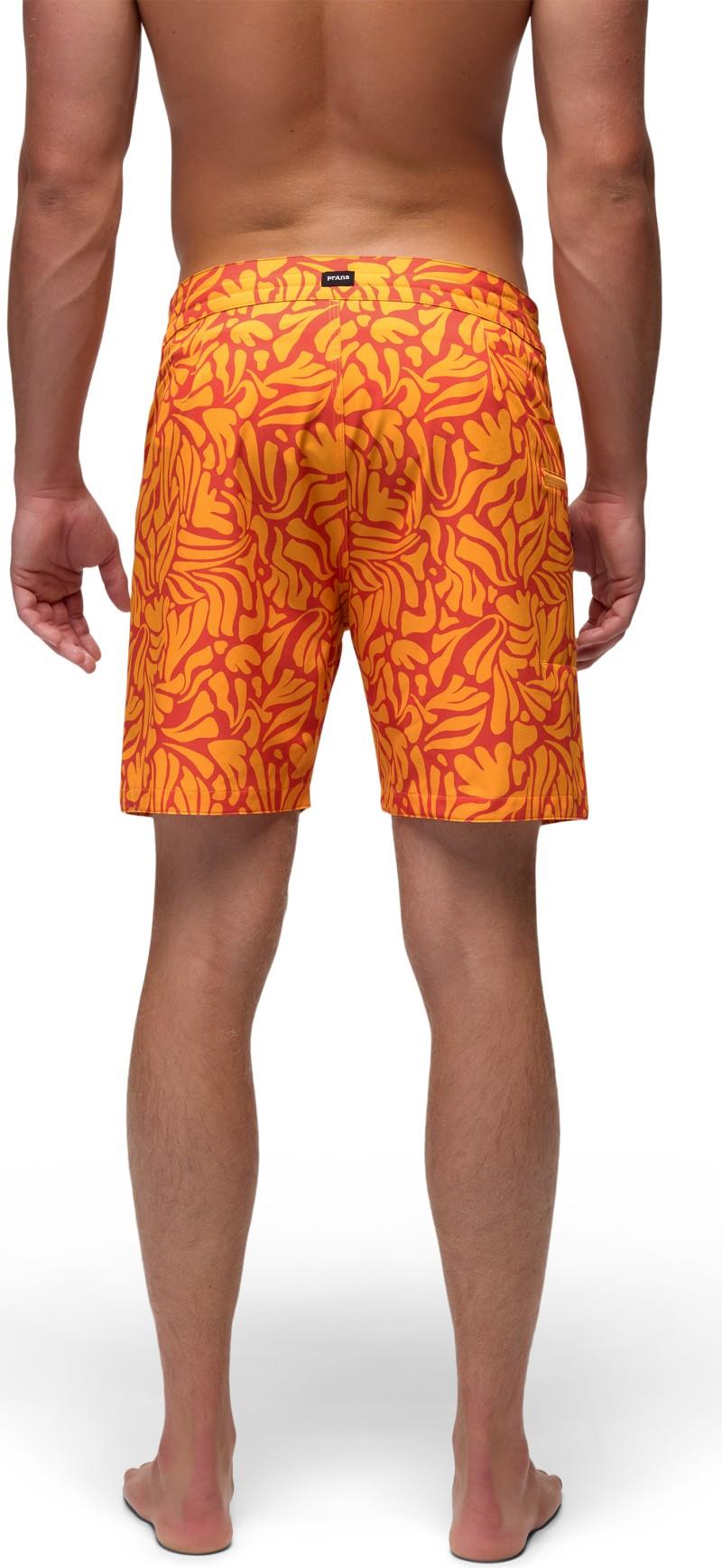 Fenton BoardShorts, 7" Inseam - Mens - mango seaweed 1