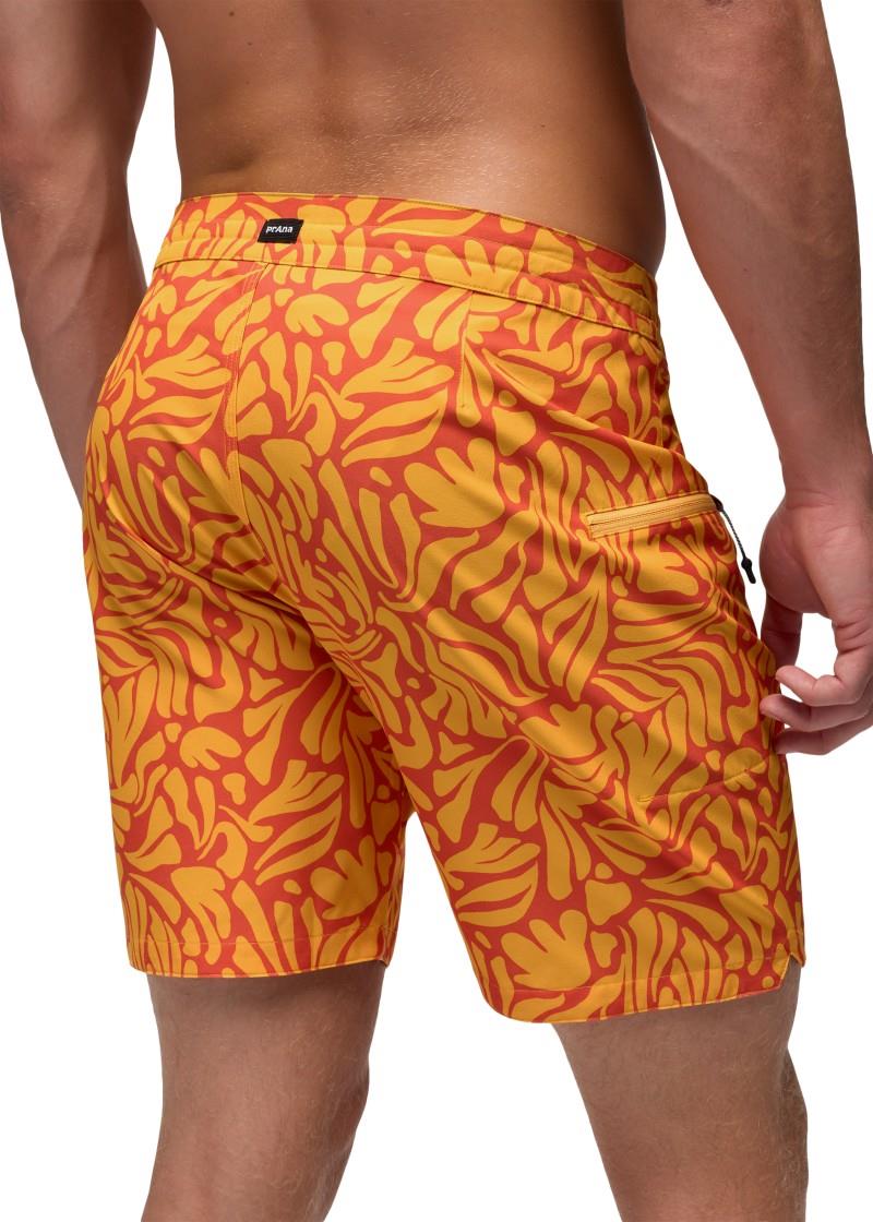 Fenton BoardShorts, 7" Inseam - Mens - mango seaweed 1