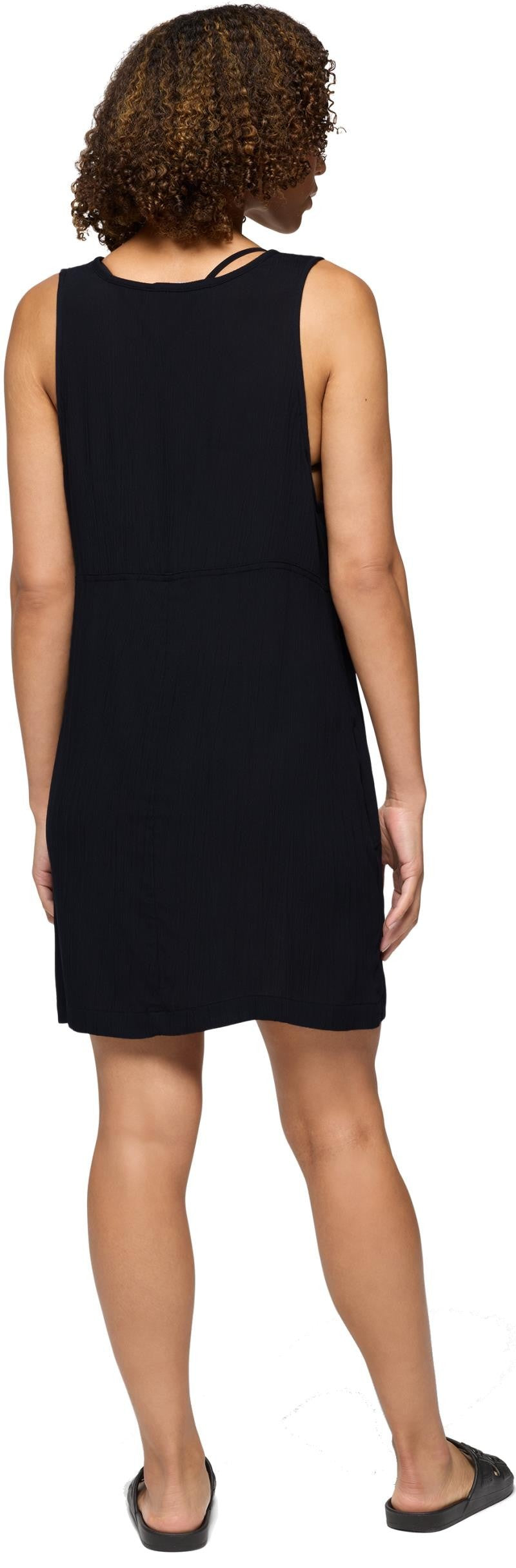 Fernie V-Neck Mini Dress - black 1
