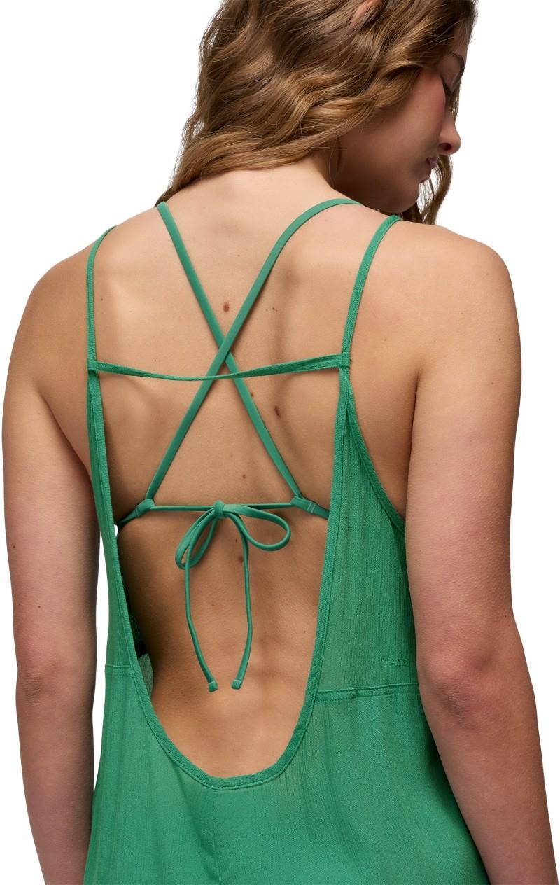 Fernie V-Neck Romper - Womens - jade 1