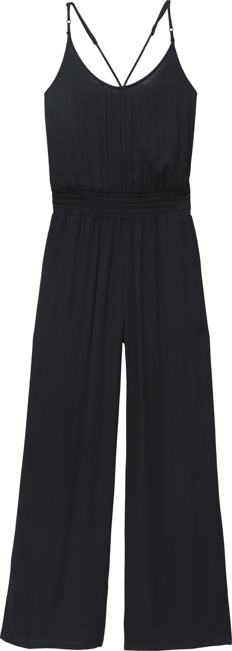 Fernie Wide Leg Jumpsuit - Womens - Black 1