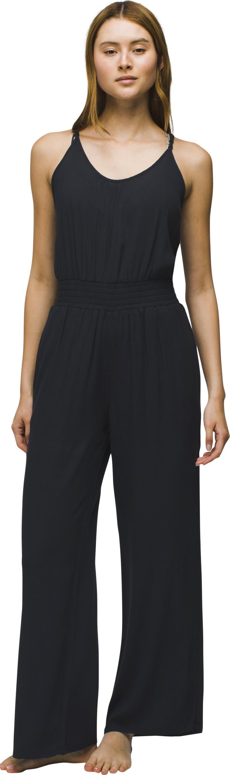 Fernie Wide Leg Jumpsuit - Womens - Black 2