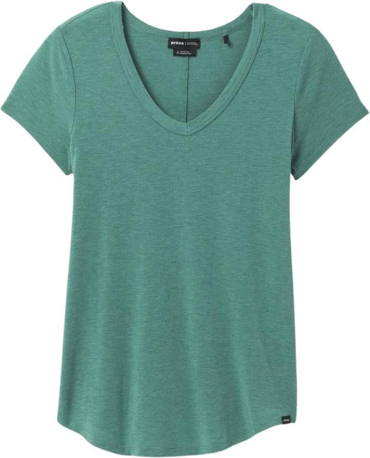 Foundation 365 V-Neck Top - Womens - Cove Heather 1