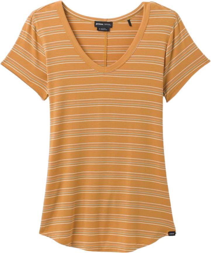Foundation 365 V-Neck Top - Womens - Solstice Stripe 1