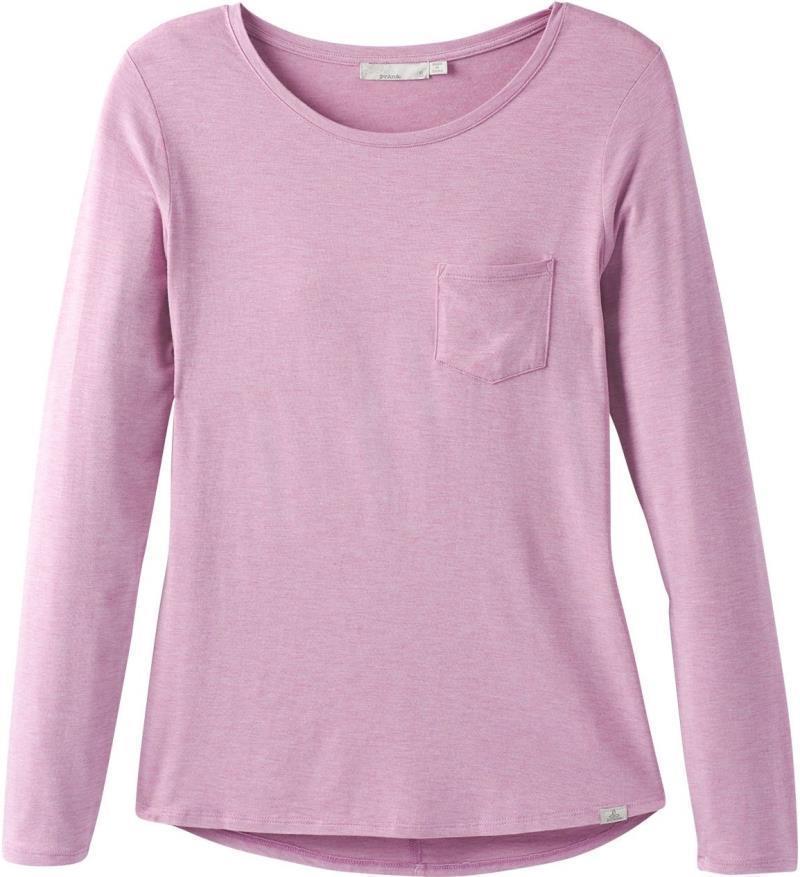 Foundation LS Crew - Womens - Orchid Heather 1
