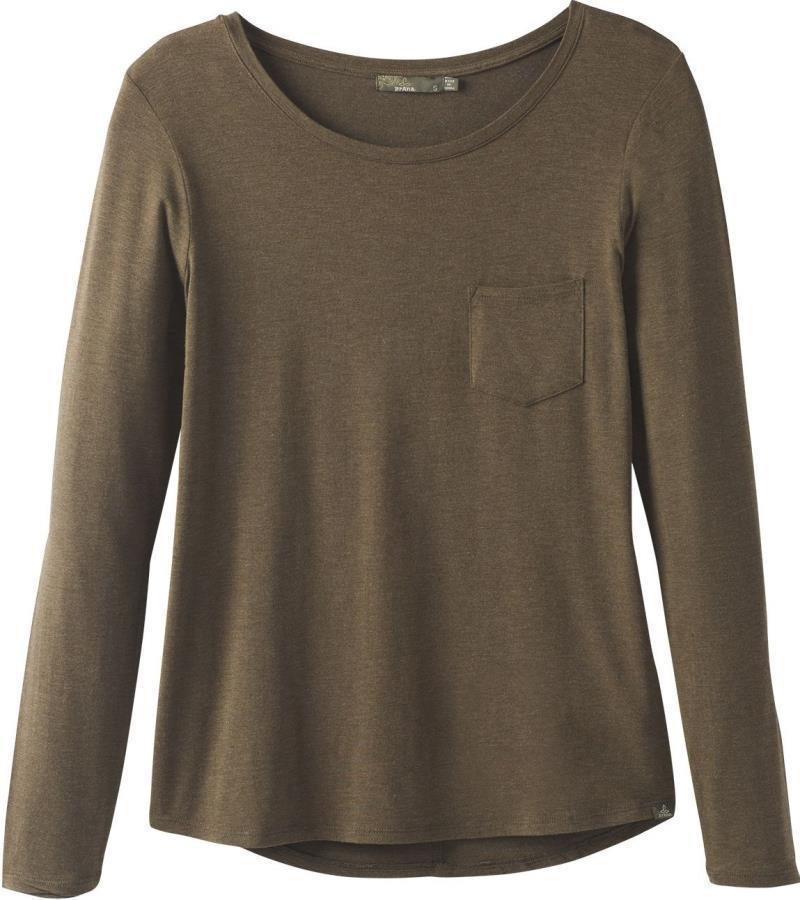 Foundation LS Crew - Womens - Slate Heather 1