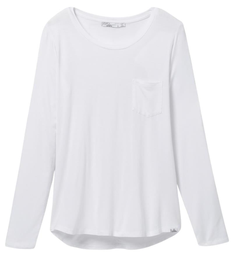 Foundation LS Crew - Womens - White 2