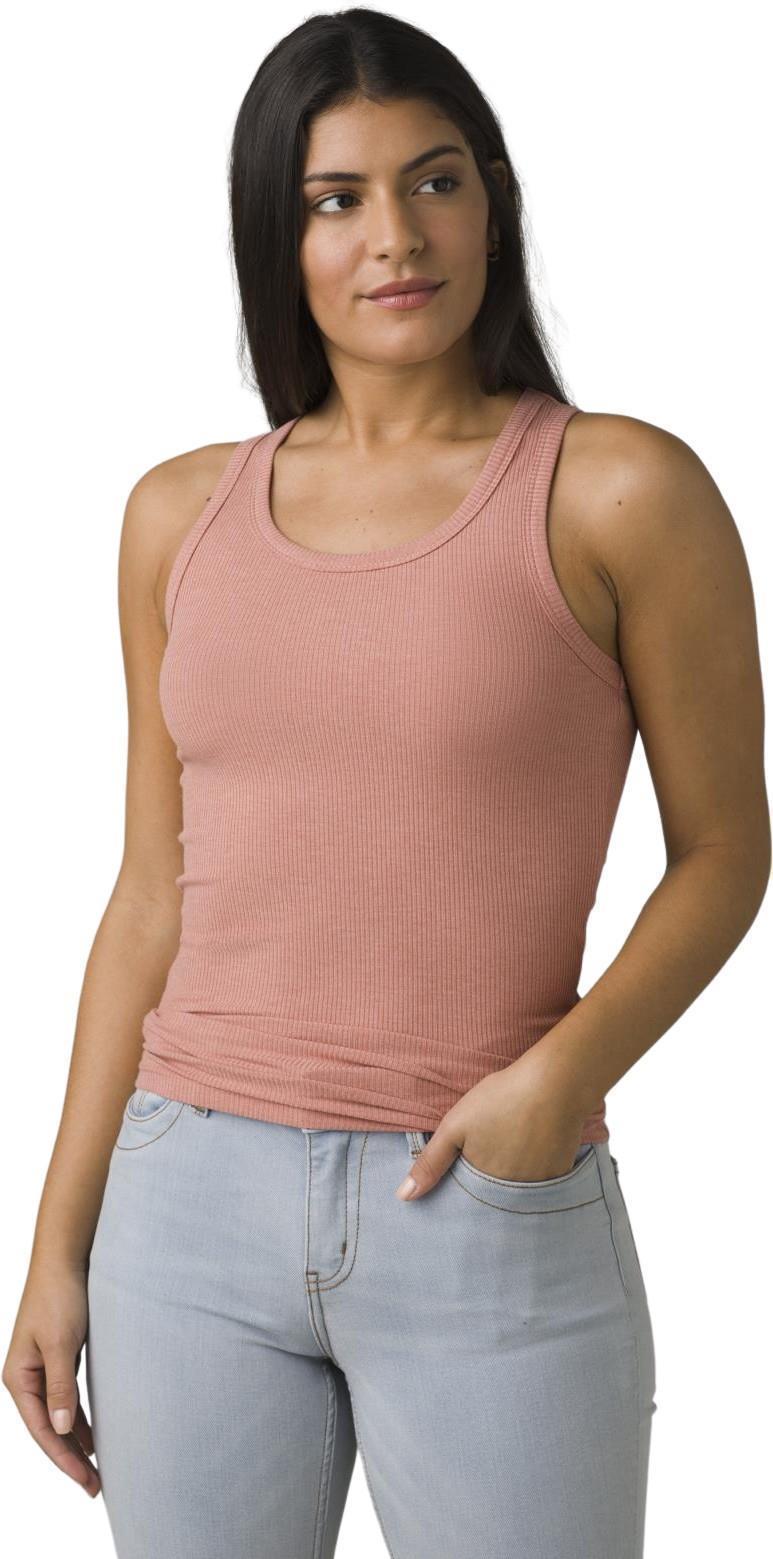 Foundation Rib Tank - Womens - Cloud Blush Heather 2