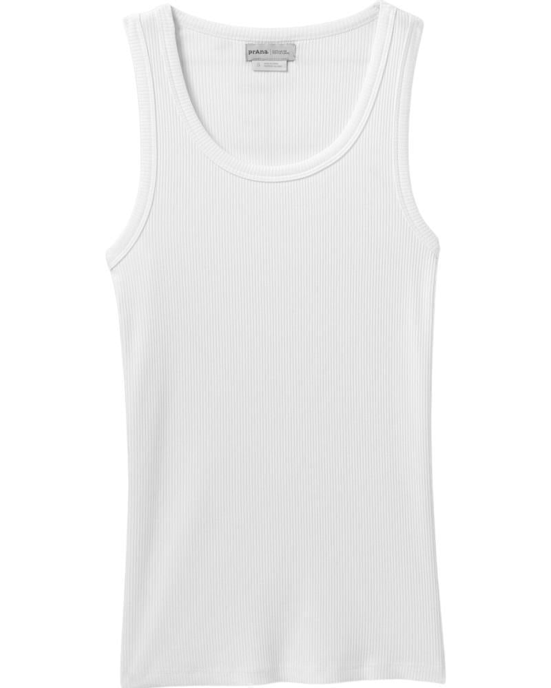 Foundation Rib Tank - Womens - White 1