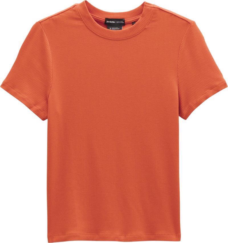 Foundation Rib Tee - Womens - Fireside Heather 1