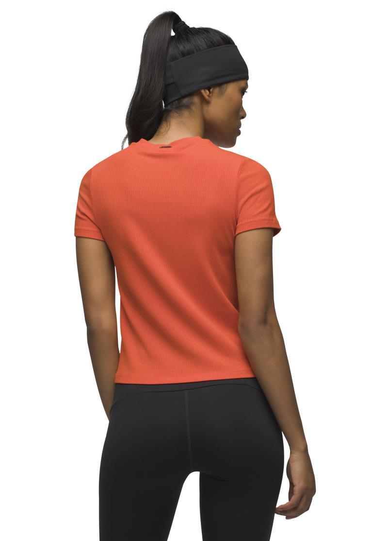 Foundation Rib Tee - Womens - Fireside Heather 3