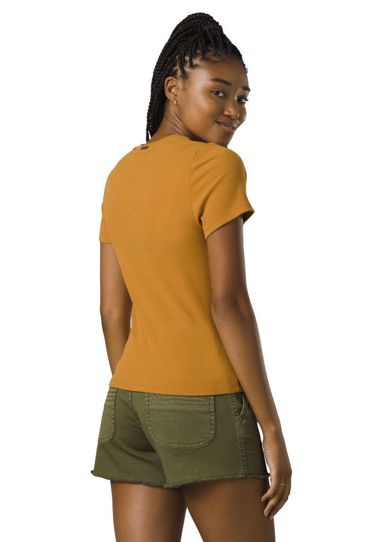 Foundation Rib Tee - Womens - Solstice Heather 2