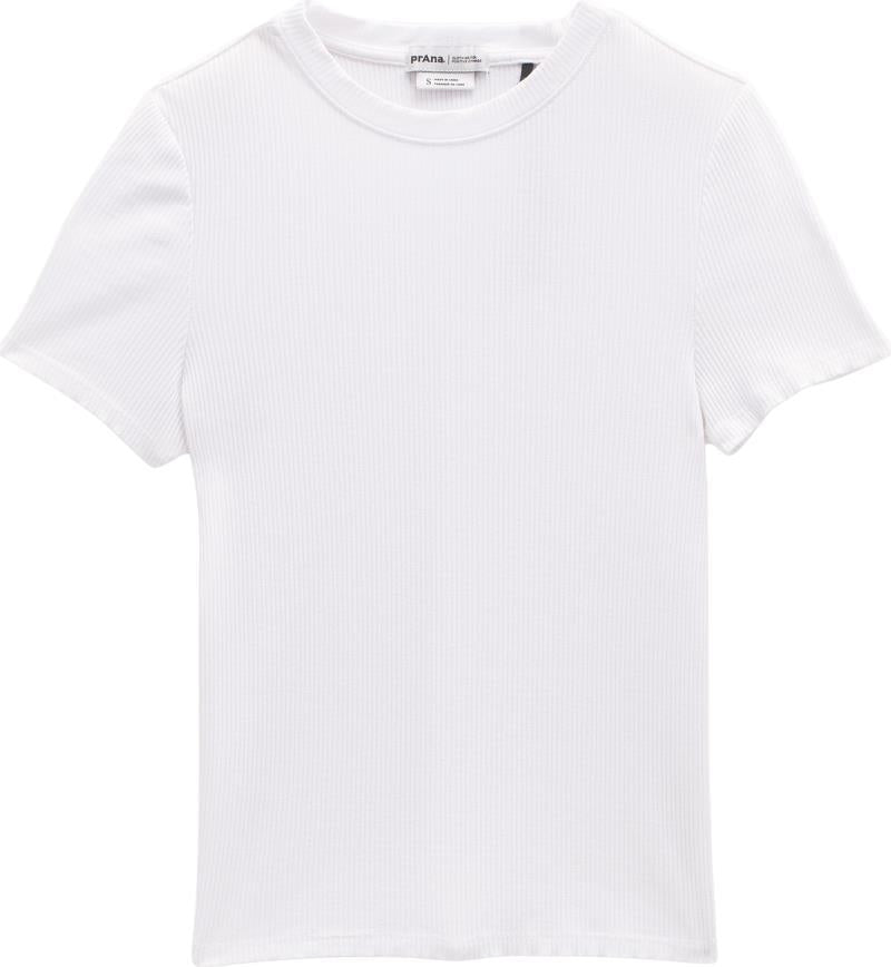 Foundation Rib Tee - Womens - White 1