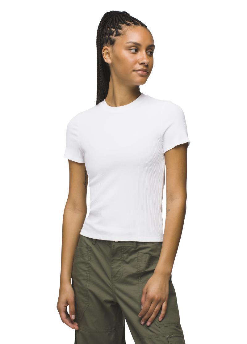 Foundation Rib Tee - Womens - White 2