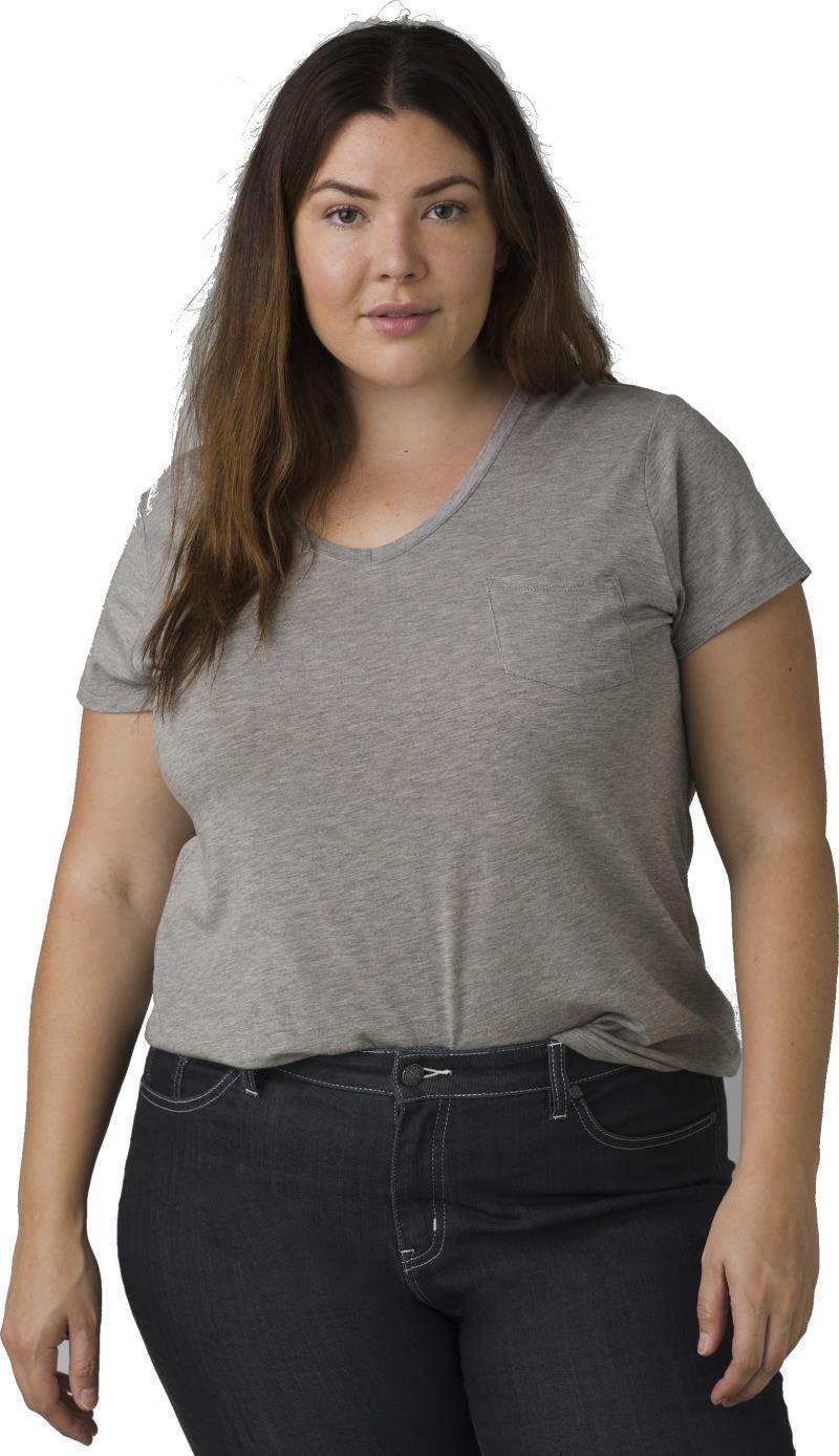 Foundation SS Plus - Womens - Heather Grey 2