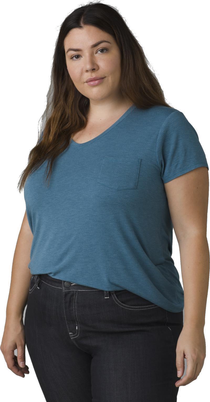 Foundation SS Plus - Womens - Seaside Blue Heather 2