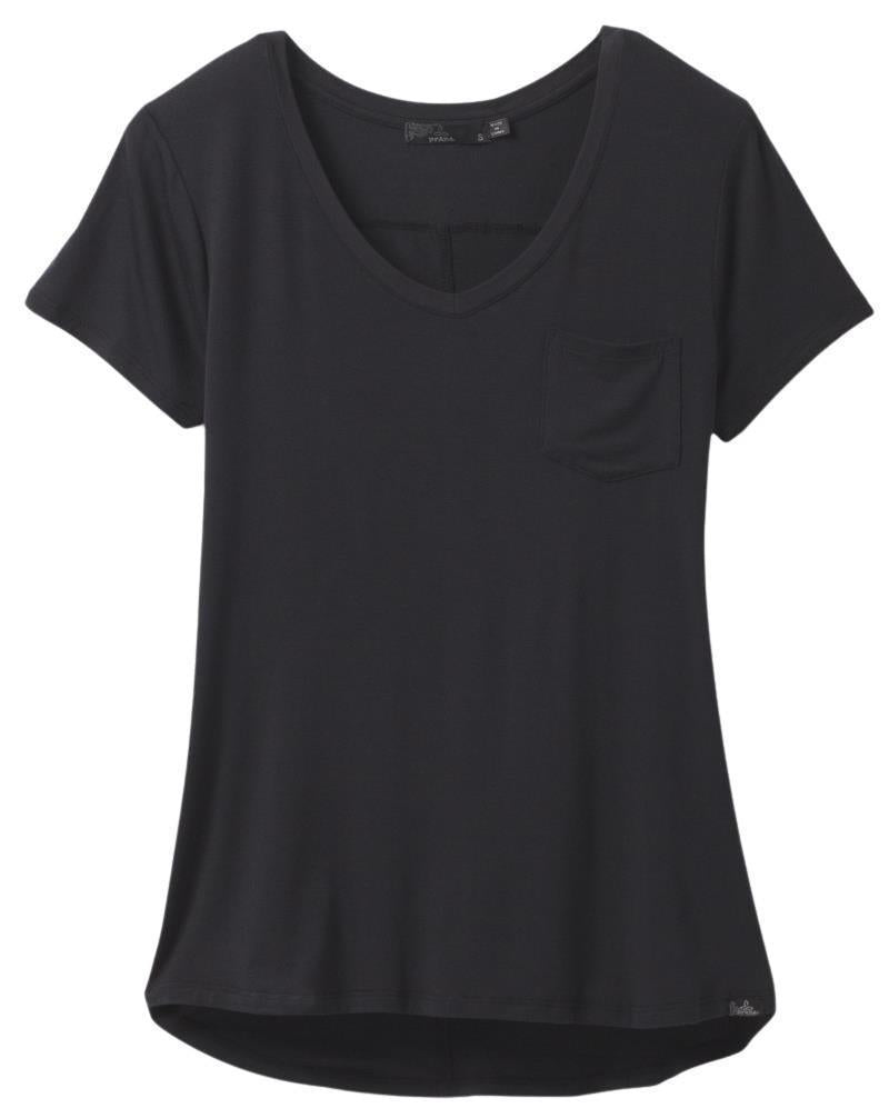 Foundation SS V-Neck - Womens - black 1