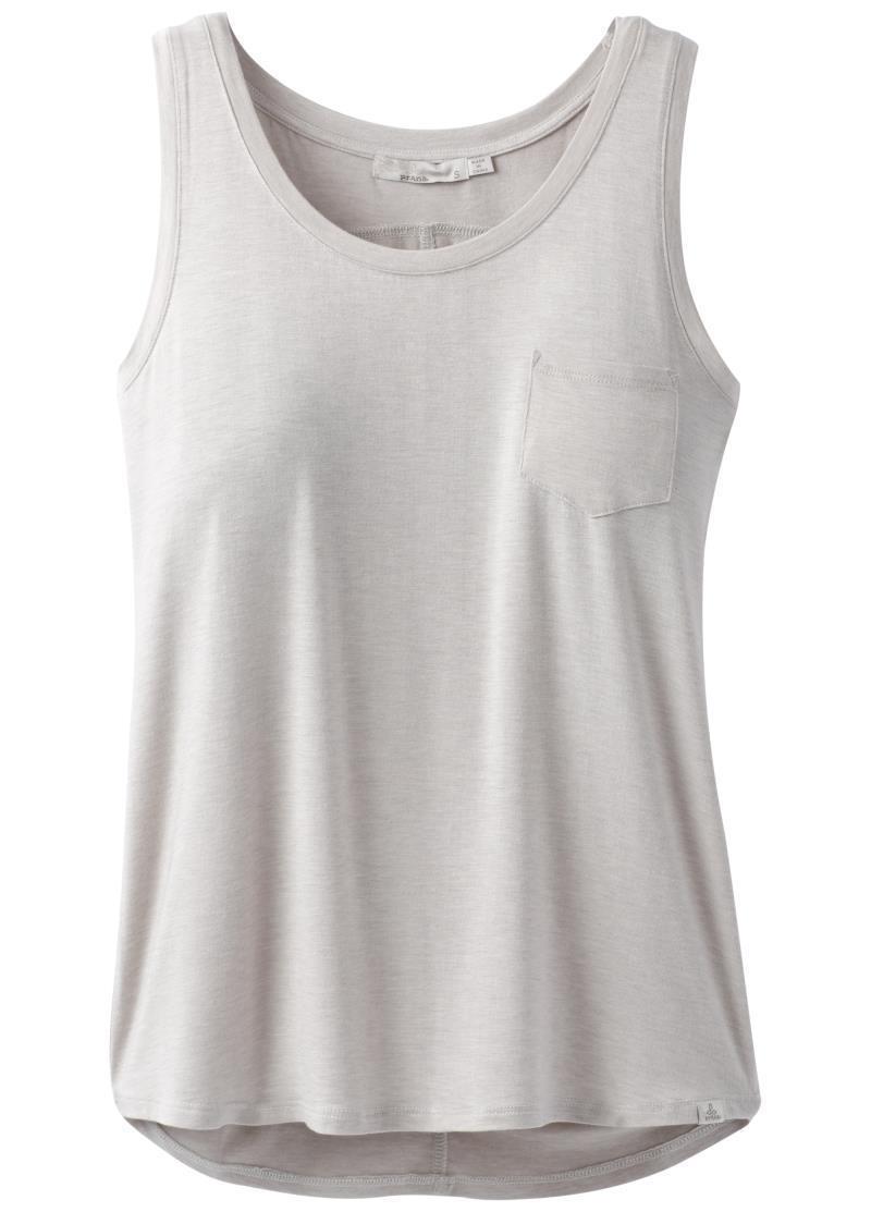 Foundation Scoop Neck Tank - Womens - Light Grey Heather 1