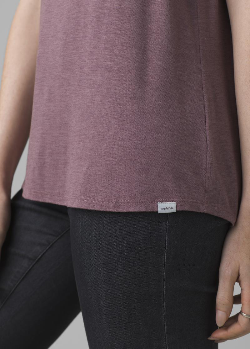 Foundation Scoop Neck Tank - Womens - Musk Heather 4