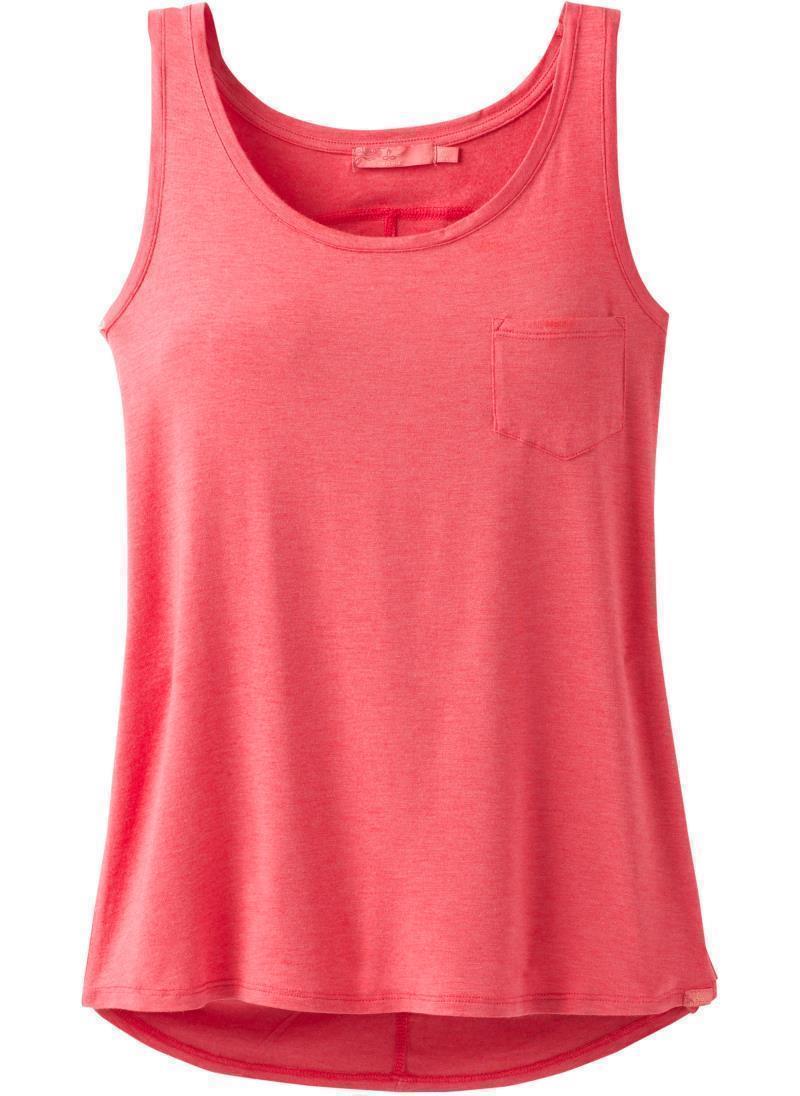 Foundation Scoop Neck Tank - Womens - Rhubarb Heather 1