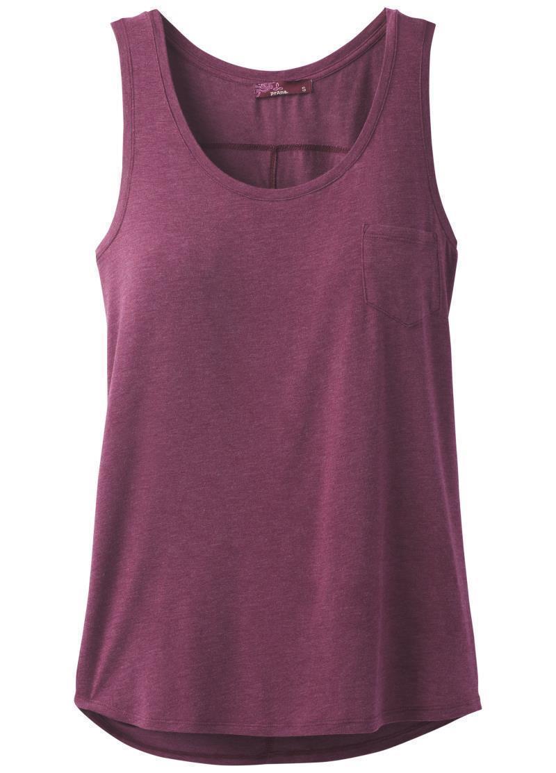 Foundation Scoop Neck Tank - Womens - Sangria Heather 1