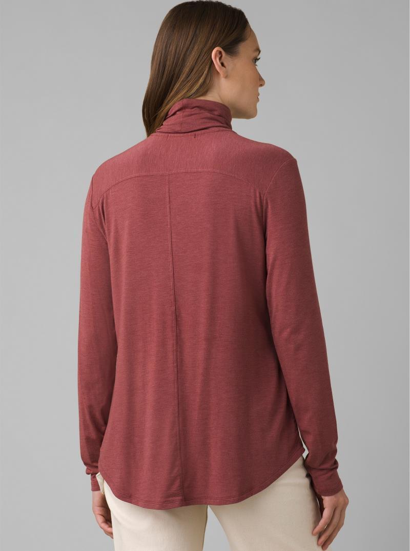 Foundation Turtleneck - Womens - Glogg Heather 3