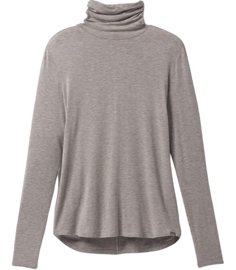 Foundation Turtleneck - Womens - Heather Grey 1