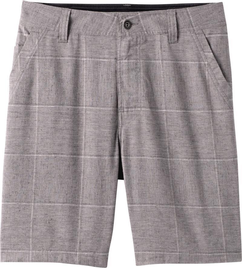 Furrow Shorts, 8" Inseam - Mens - Gravel Plaid 1