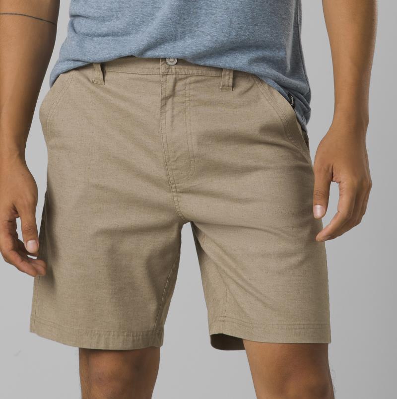 Furrow Shorts, 8" Inseam - Mens - Light Khaki 2
