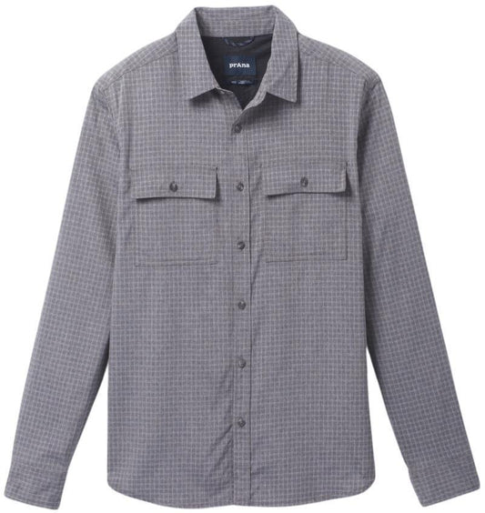 Garvan LS Shirt - Mens - charcoal 1