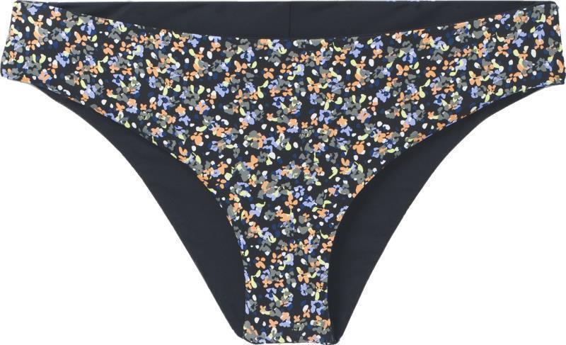 Gemma Reversible Bottoms - Womens - Black Petals 1