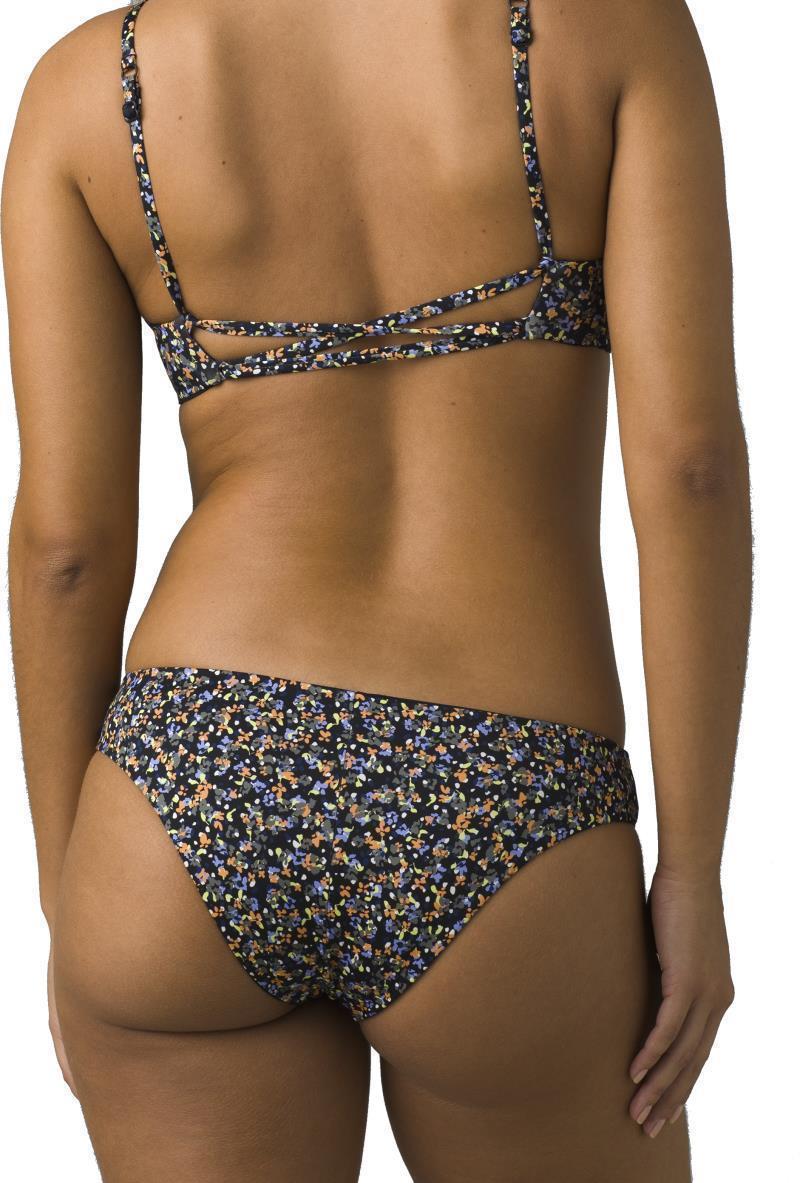 Gemma Reversible Bottoms - Womens - Black Petals 3